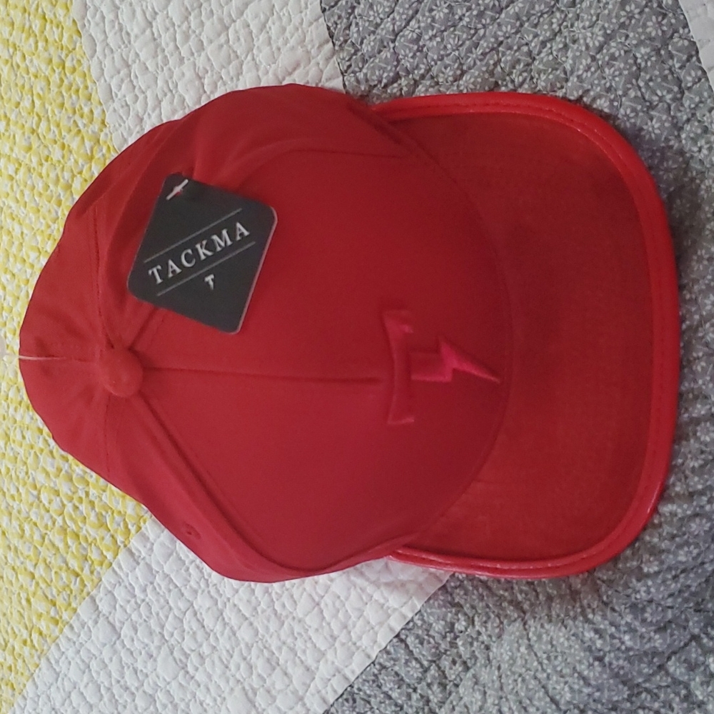 NEW Mens Red Baseball Cap